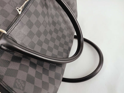 LOUIS VUITTON Damier Graffit Roadster 50 N48189 Boston Bag
