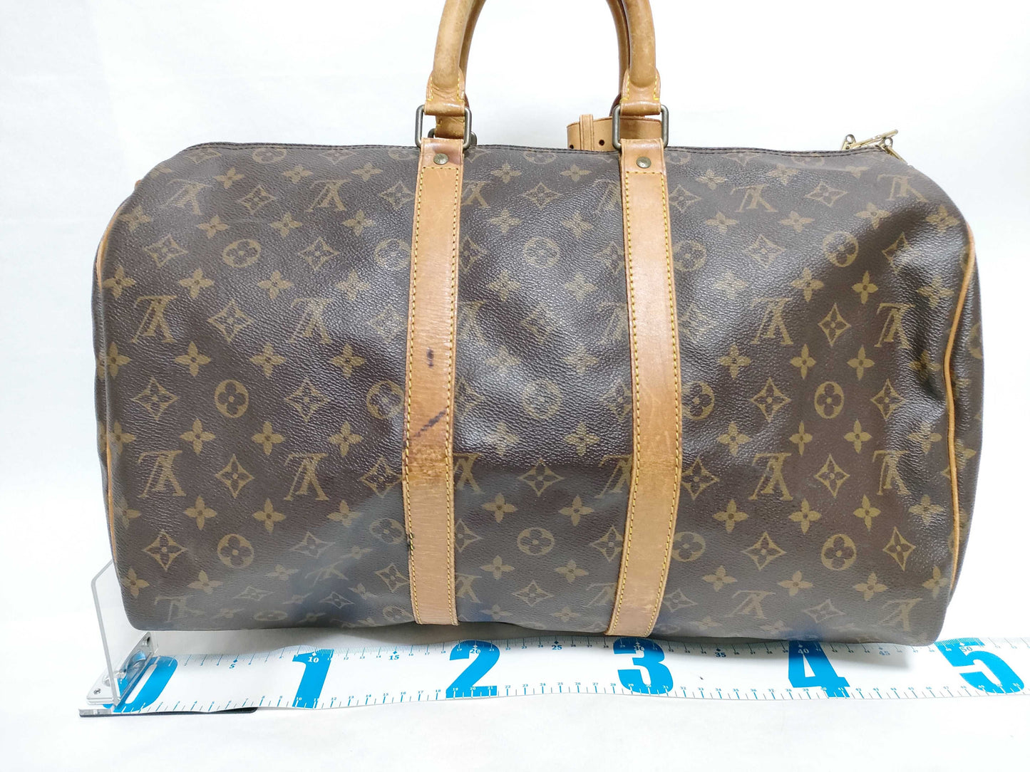 LOUIS VUITTON Monogram Louis Vuitton Monogram Kipol Vantriere 45 M41418 Boston Bag