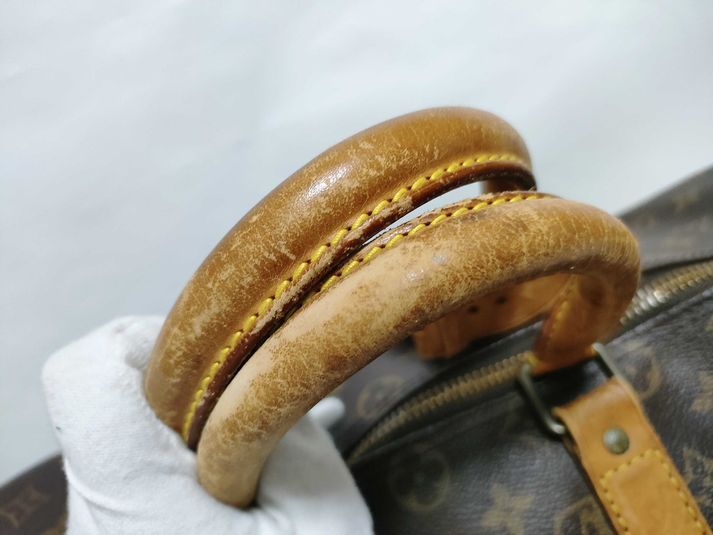 LOUIS VUITTON Monogram Louis Vuitton Monogram Kipol Vantriere 45 M41418 Boston Bag