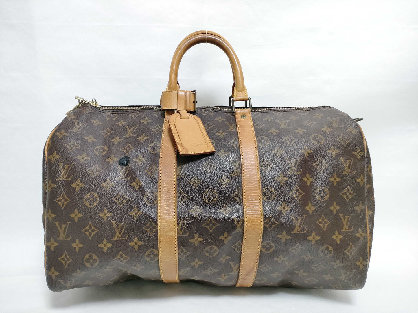 LOUIS VUITTON Monogram Louis Vuitton Monogram Kipol Vantriere 45 M41418 Boston Bag