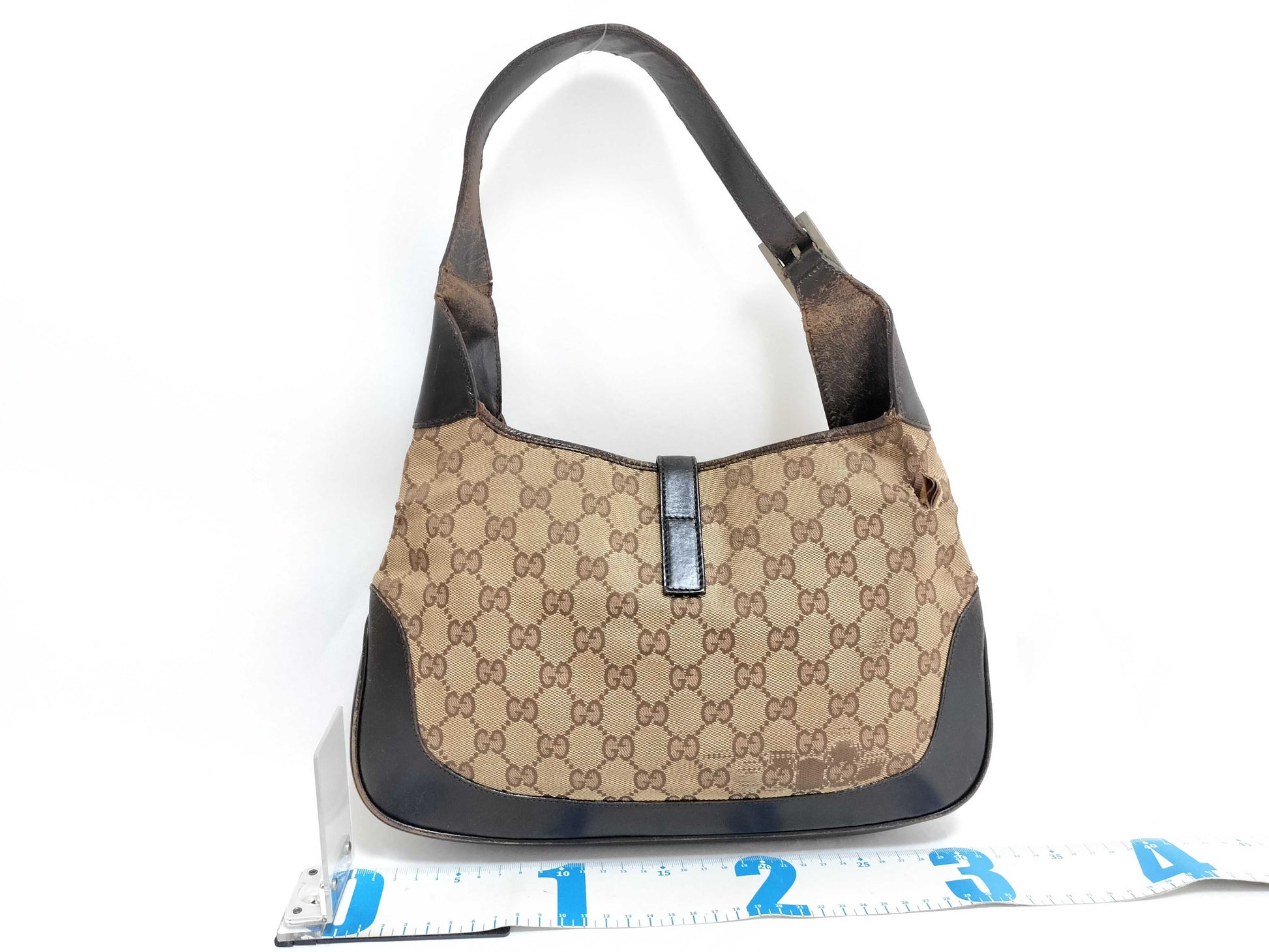 GUCCI GG Canvas Gucci GG Canvas Handbag Jackie Sherry Shoulder Bag