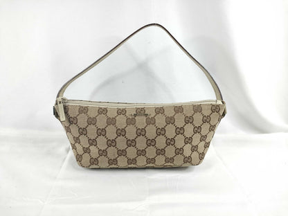 GUCCI GG Canvas Gucci GG Canvas Handbag White Handbag