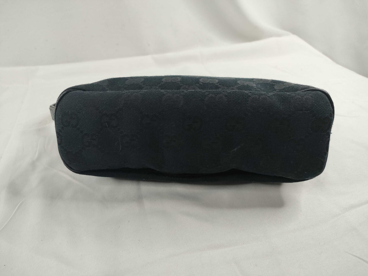 GUCCI GG Canvas Gucci GG Canvas Bag Sherry Black Handbag