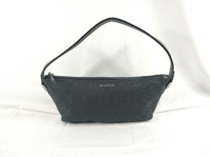GUCCI GG Canvas Gucci GG Canvas Bag Sherry Black Handbag