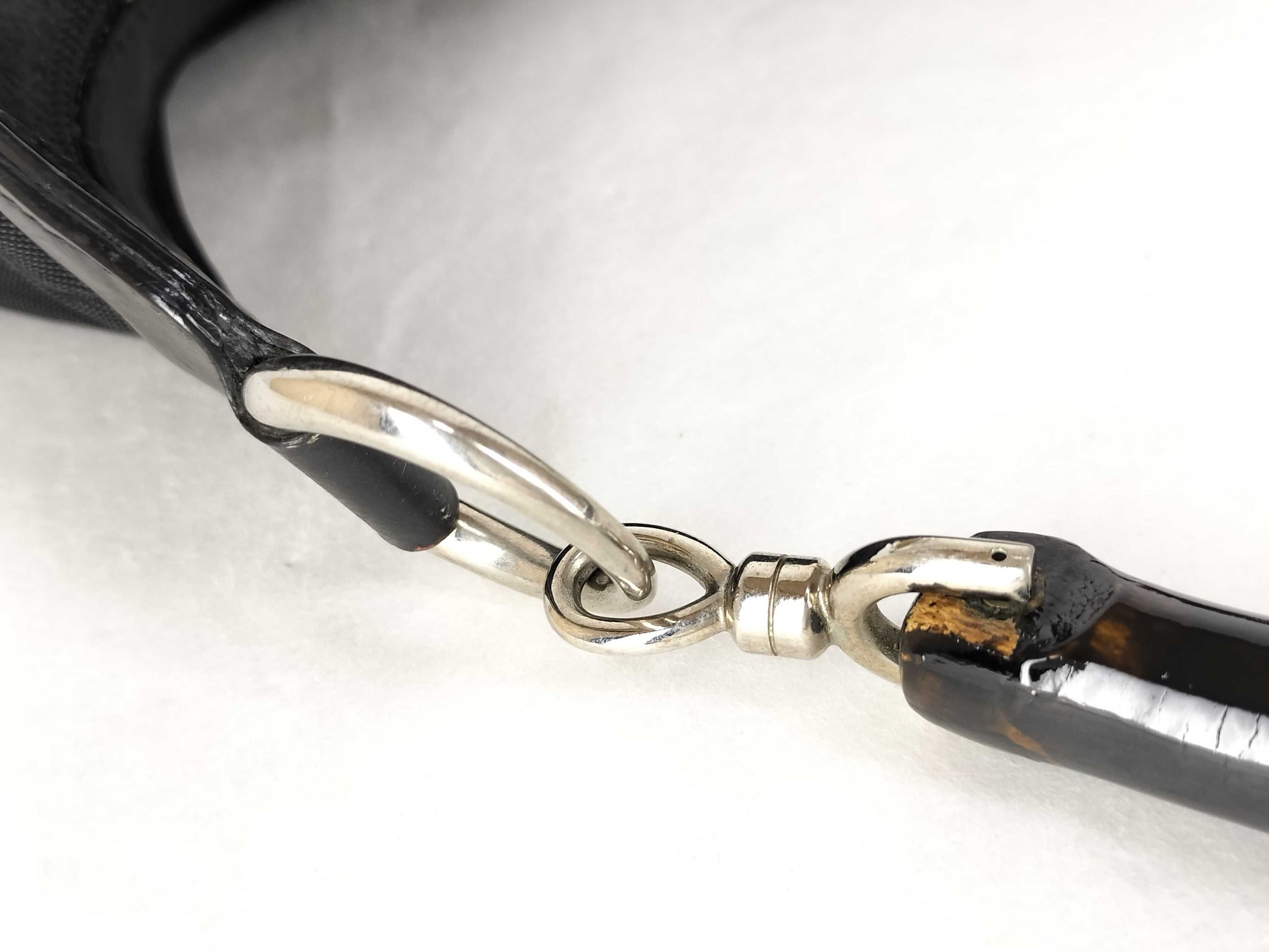 GUCCI Bamboo Gucci Bamboo Handbag Jackie Black Shoulder Bag