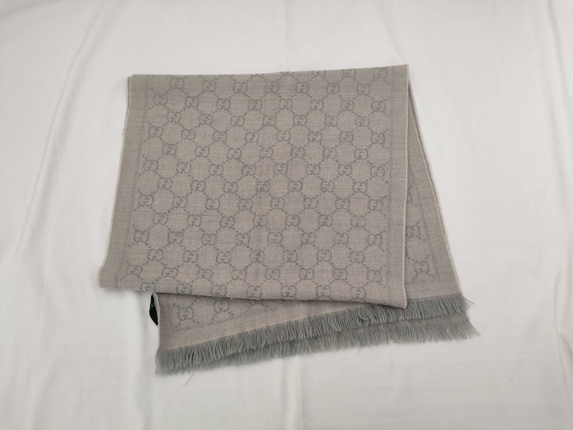 GUCCI Gucci GG Muffler Gray Other Accessories