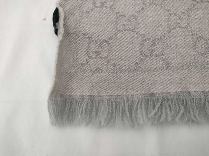 GUCCI Gucci GG Muffler Gray Other Accessories