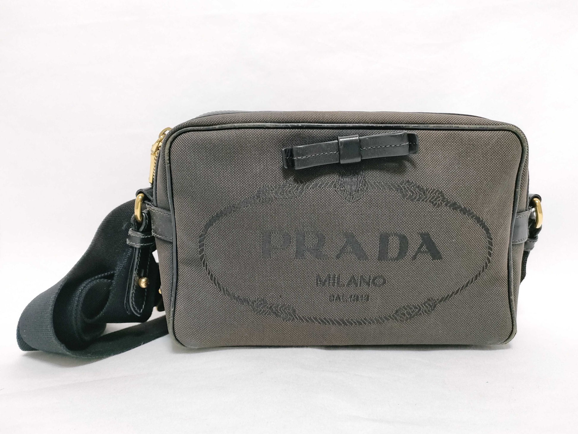 PRADA Jacquard Shoulder Bag Shoulder Bag
