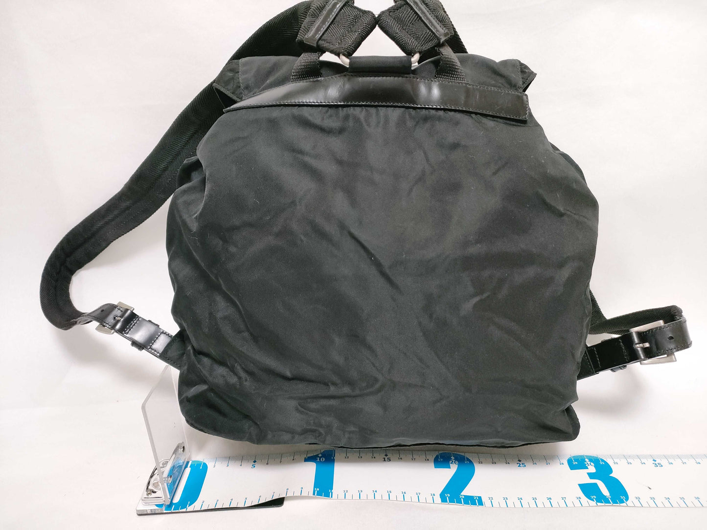 PRADA Nylon Prada Backpack Black Rucksack