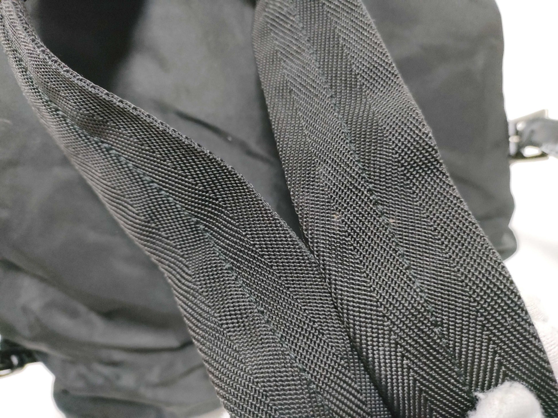 PRADA Nylon Prada Backpack Black Rucksack