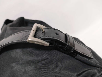 PRADA Nylon Prada Backpack Black Rucksack