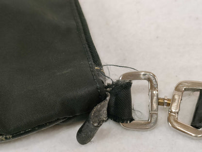 PRADA Nylon Prada Shoulder Bag Black Shoulder Bag