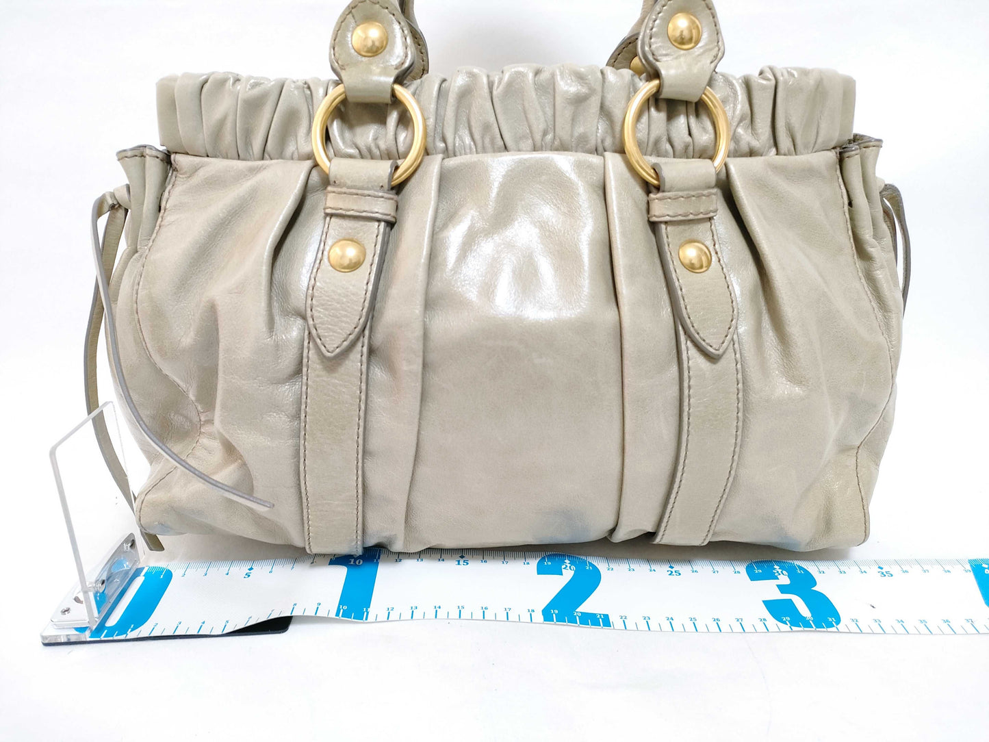 miu miu miu 2way handbag with long strap handbag