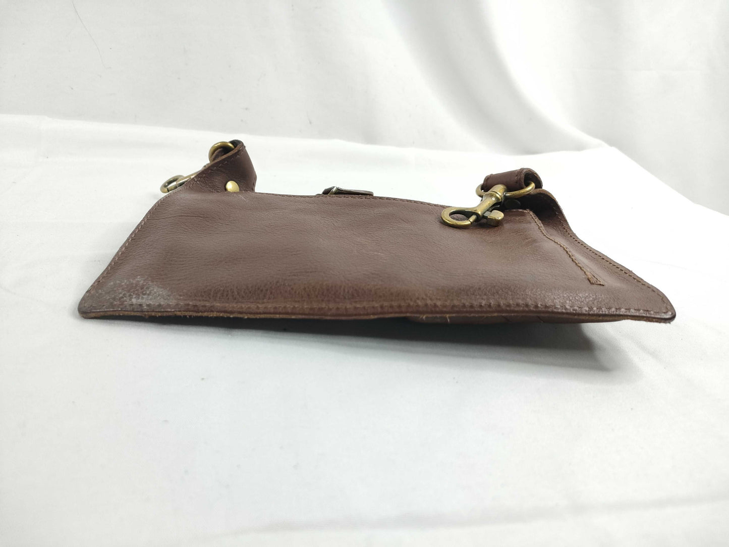 BOTTEGA VENETA Intrecciato Pouch Brown Pouch