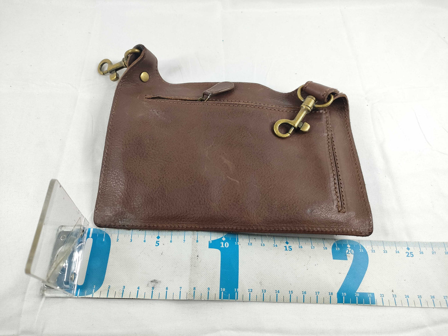 BOTTEGA VENETA Intrecciato Pouch Brown Pouch