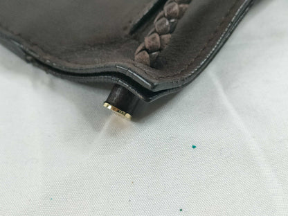 BOTTEGA VENETA Intrecciato Intrecciato Intrecciato Smartphone Shoulder Brown Shoulder Bag