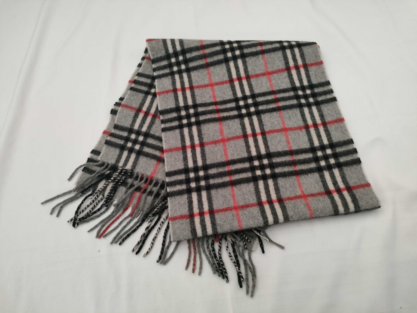 BURBERRY Burberry Muffler Gray Other Accessories