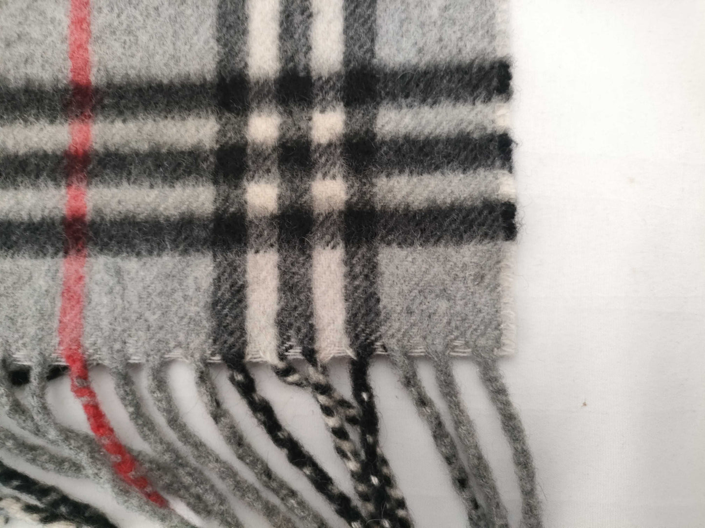 BURBERRY Burberry Muffler Gray Other Accessories