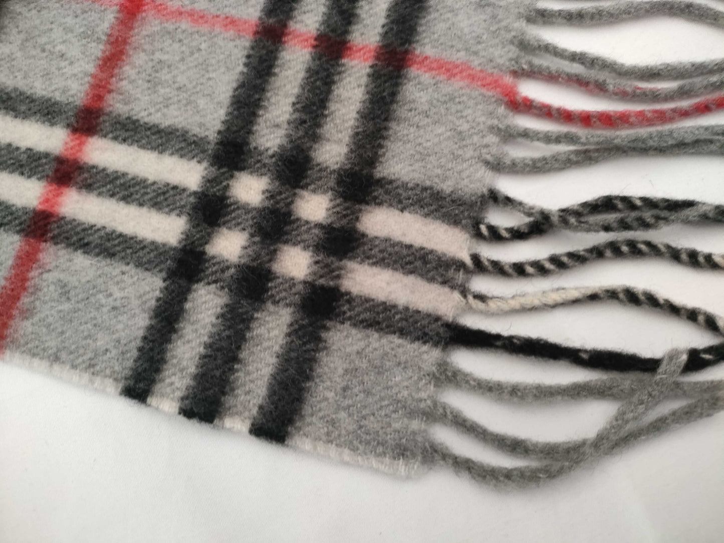 BURBERRY Burberry Muffler Gray Other Accessories