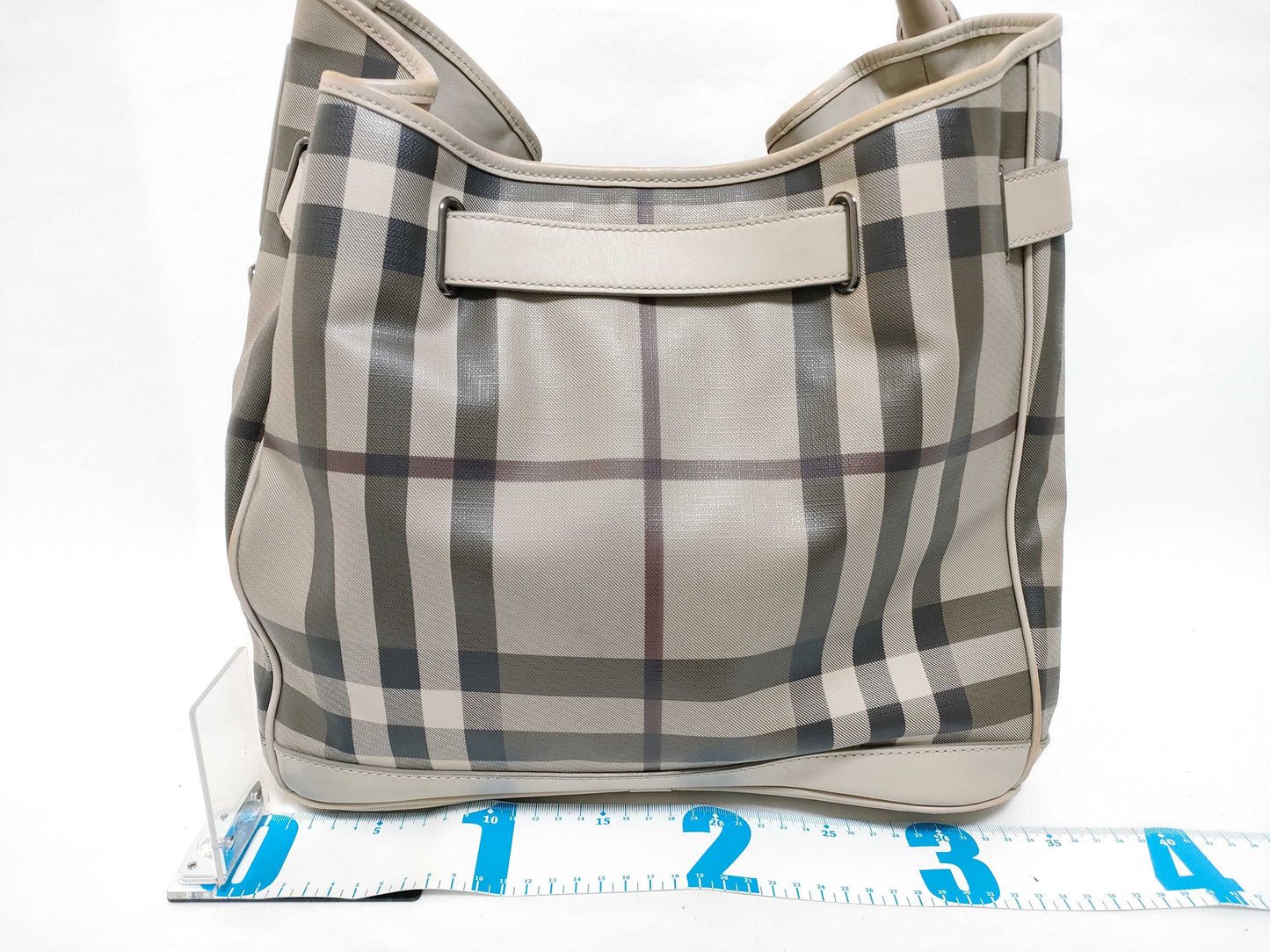 BURBERRY Handbag Grey Shoulder Bag