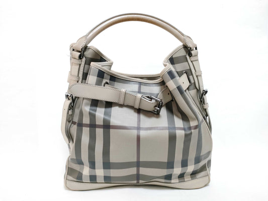 BURBERRY Handbag Grey Shoulder Bag