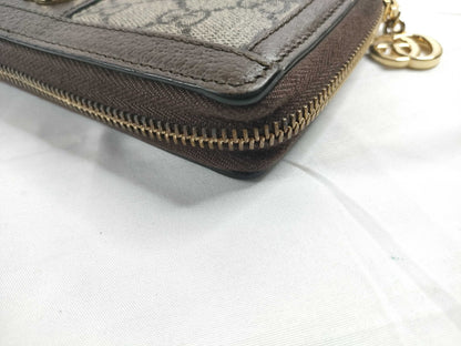 GUCCI GG Supreme Gucci GG Supreme Wallet Ophidia Wallet