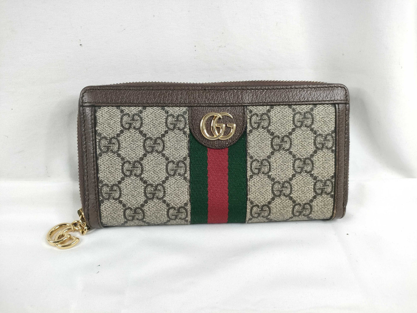 GUCCI GG Supreme Gucci GG Supreme Wallet Ophidia Wallet