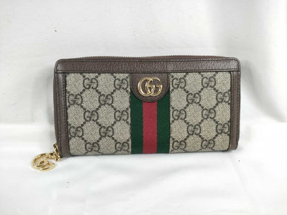 GUCCI GG Supreme Gucci GG Supreme Wallet Ophidia Wallet
