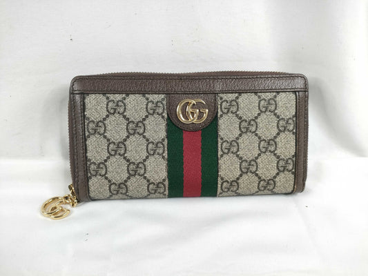 GUCCI GG Supreme Gucci GG Supreme Wallet Ophidia Wallet