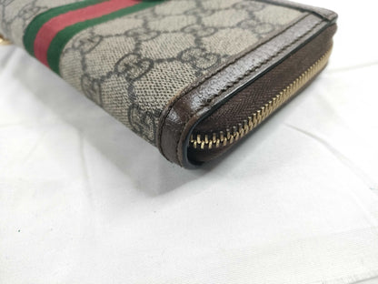 GUCCI GG Supreme Gucci GG Supreme Wallet Ophidia Wallet
