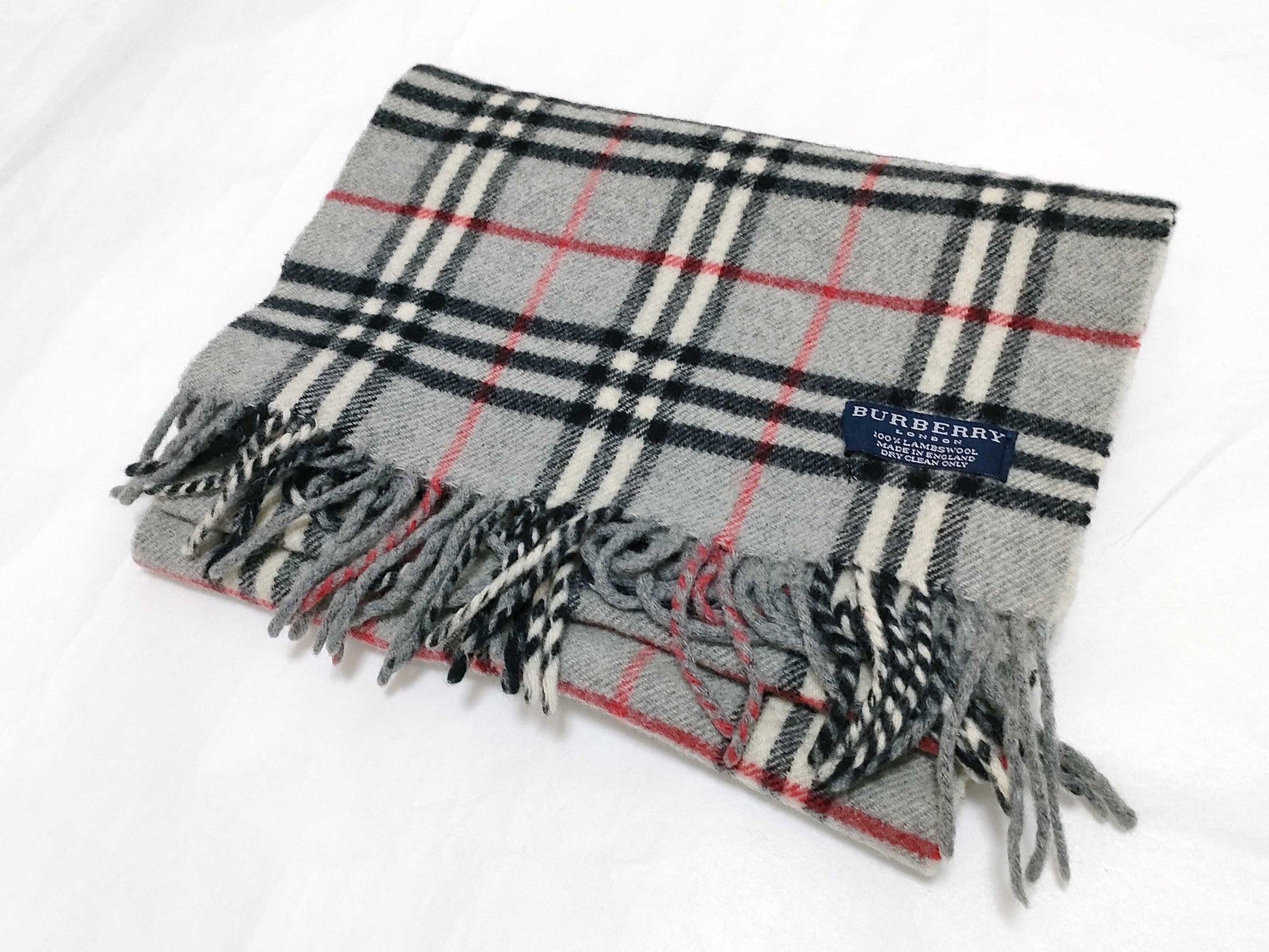 BURBERRY Muffler Grey Muffler