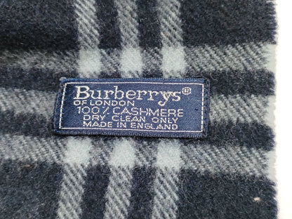 Burberrys Burberry Muffler Navy Muffler