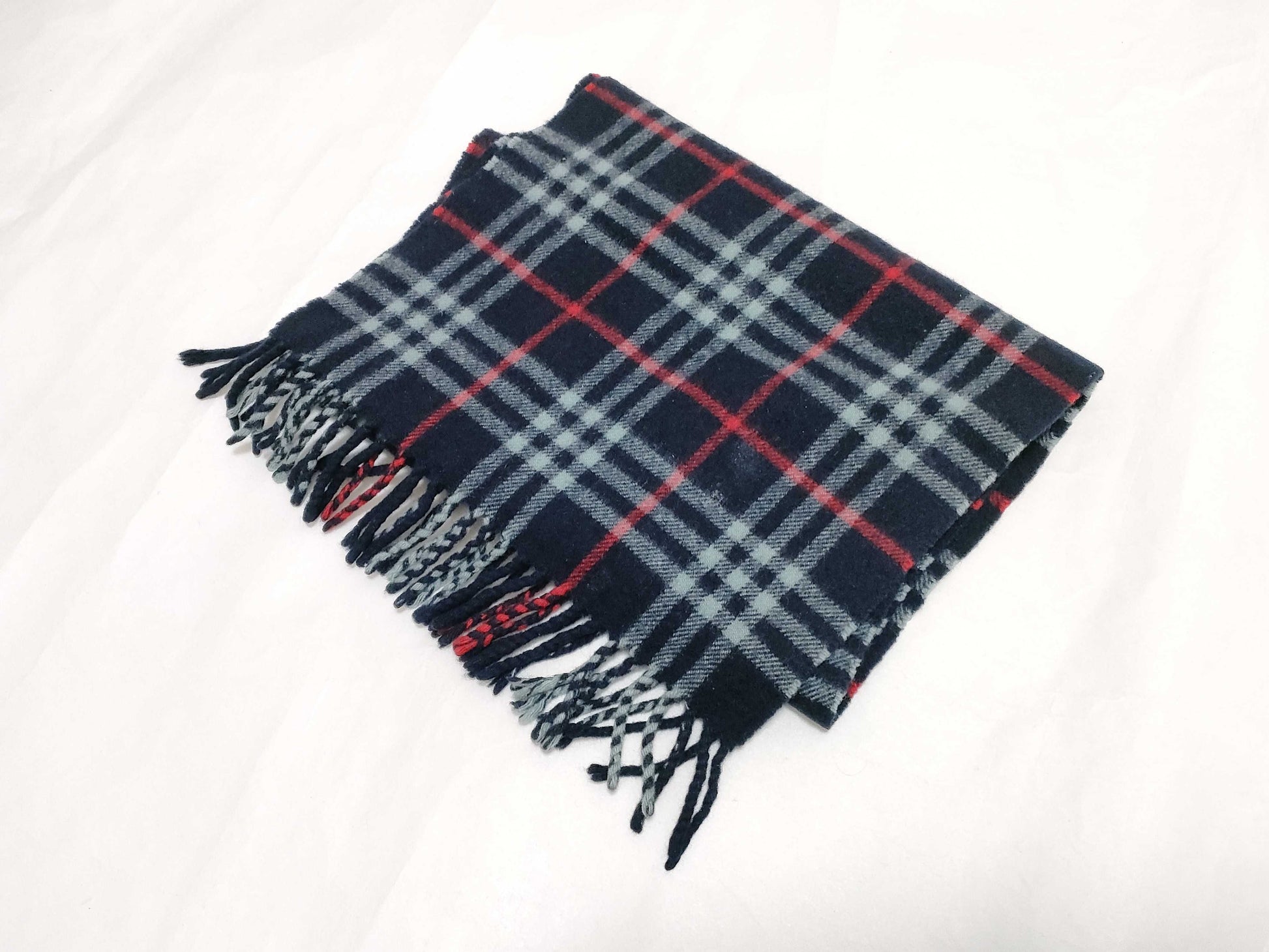 Burberrys Burberry Muffler Navy Muffler