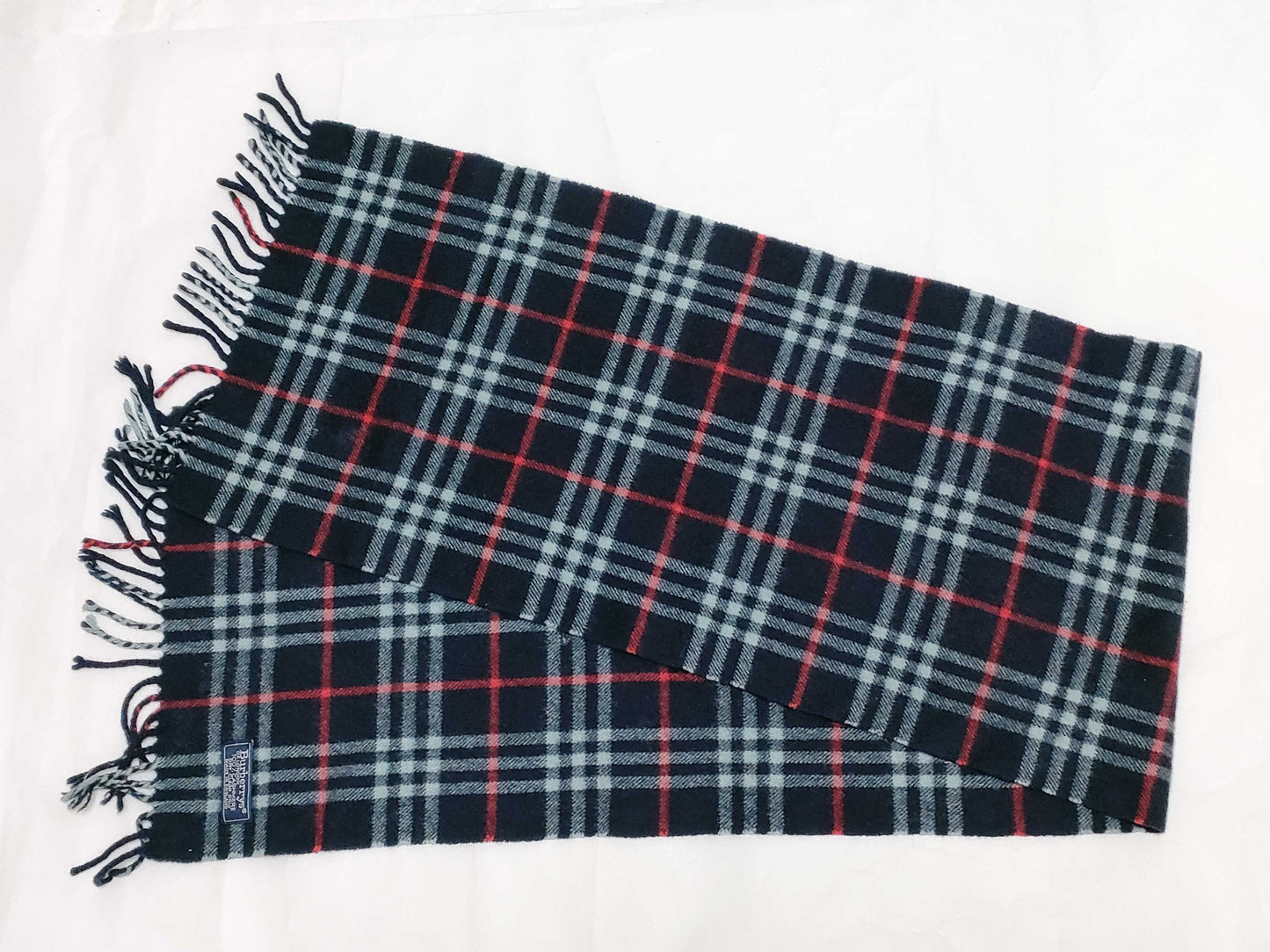 Burberrys Burberry Muffler Navy Muffler