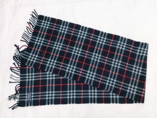 Burberrys Burberry Muffler Navy Muffler