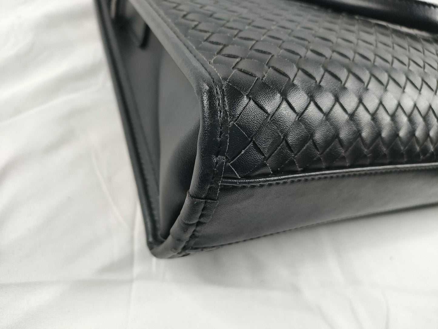 BOTTEGA VENETA Intrecciato Intrecciato Intrecciato Handbag Business Bag Black Business Bag