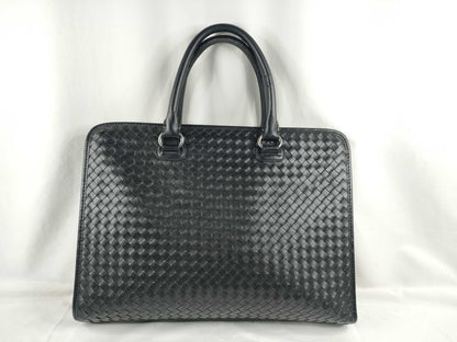 BOTTEGA VENETA Intrecciato Intrecciato Intrecciato Handbag Business Bag Black Business Bag