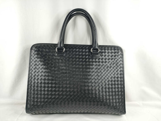 BOTTEGA VENETA Intrecciato Intrecciato Intrecciato Handbag Business Bag Black Business Bag