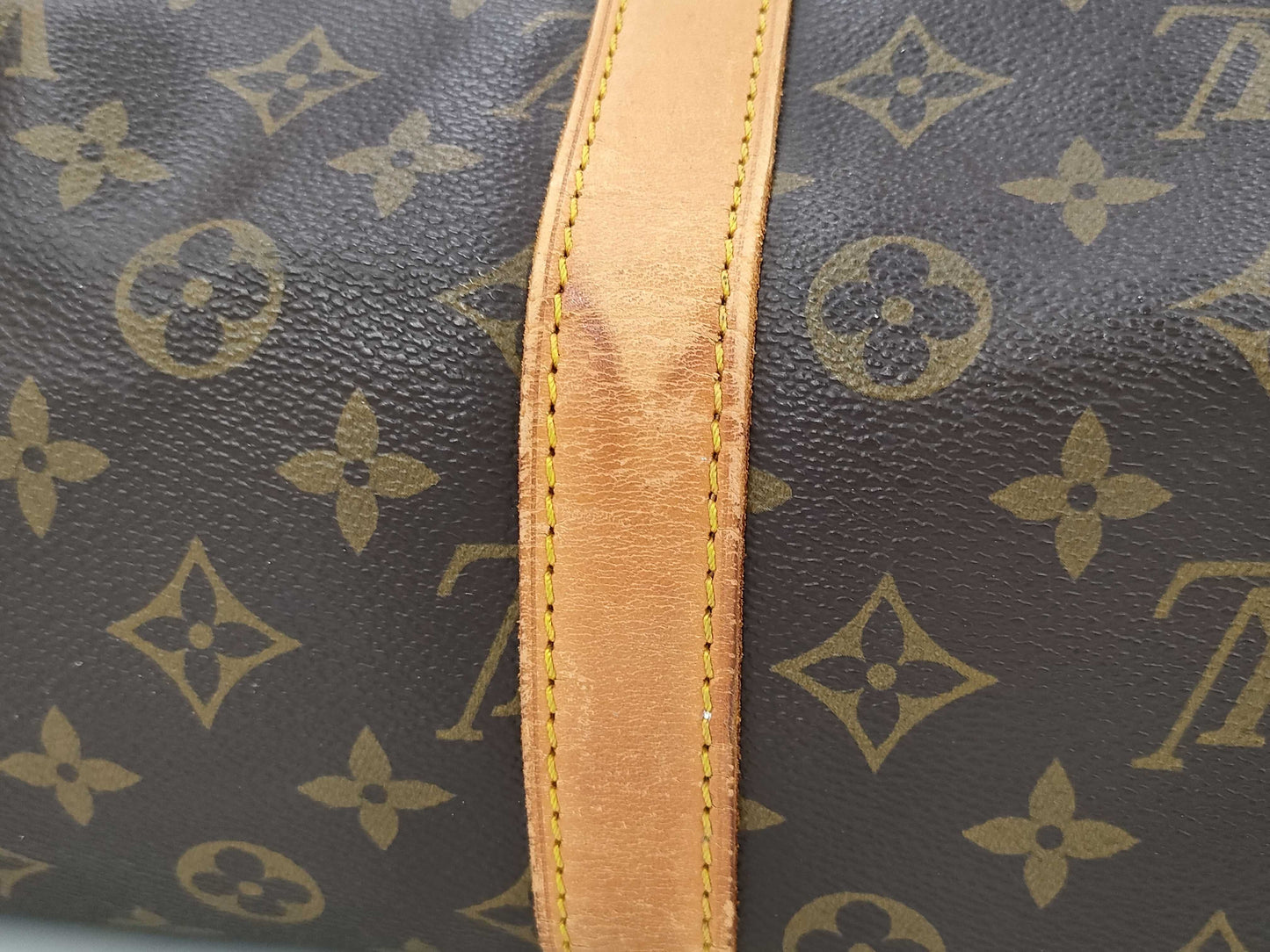 LOUIS VUITTON Louis Vuitton Monogram Kipol Banduriere 55 Boston Bag