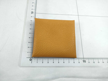 HERMES Bastia Orange □P Engraved Box Coin Case