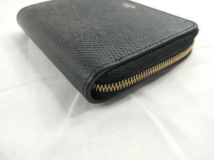 CELINE Trifold Coin Case Black Coin Case