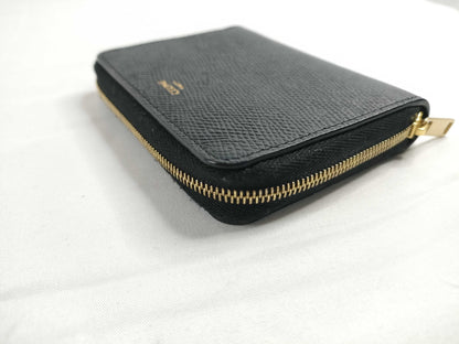 CELINE Trifold Coin Case Black Coin Case