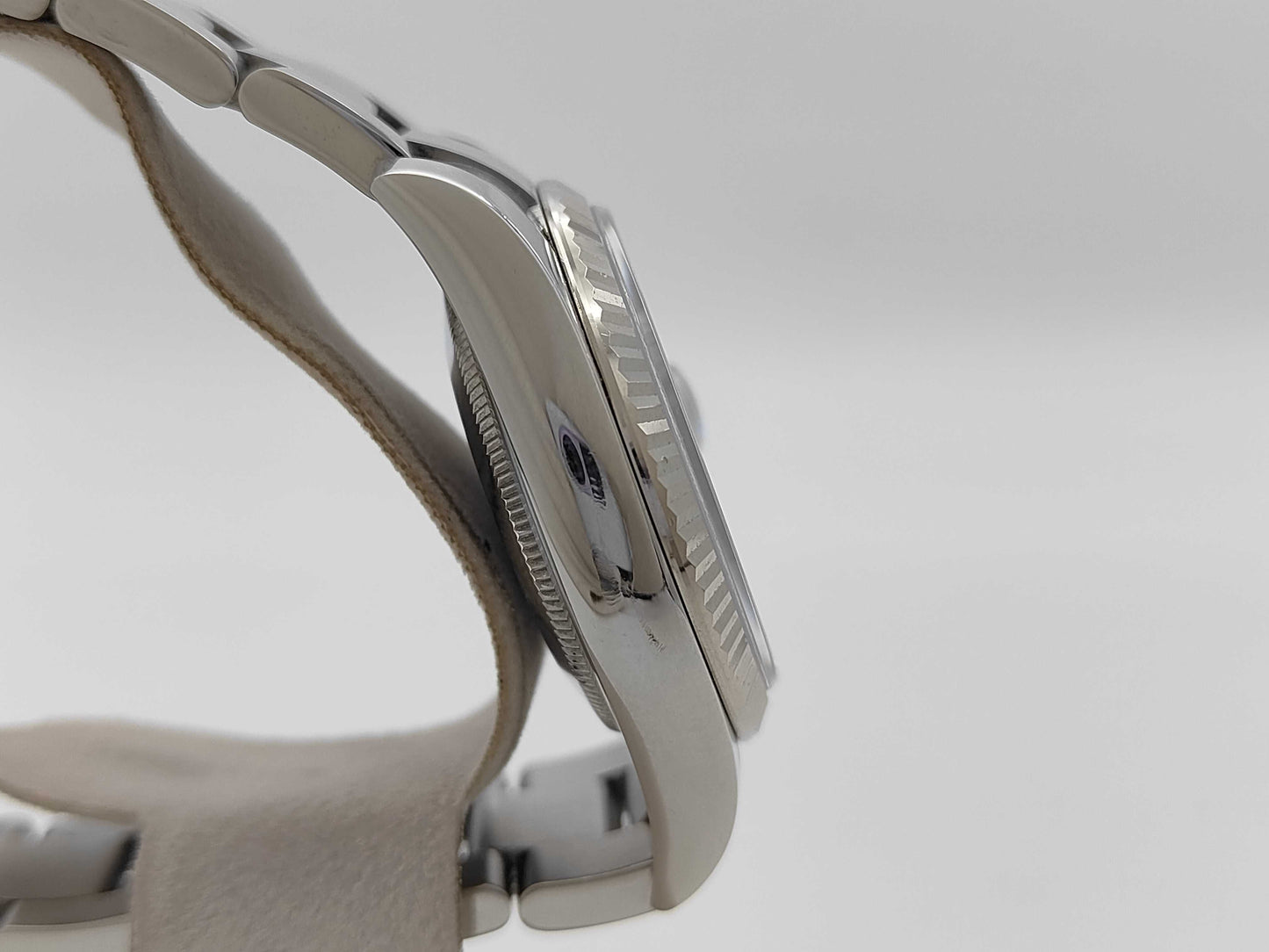 ROLEX 116234 D963026 Black Roman Oyster Breath Men's Watch