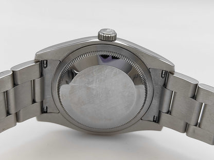 ROLEX 116234 D963026 Black Roman Oyster Breath Men's Watch