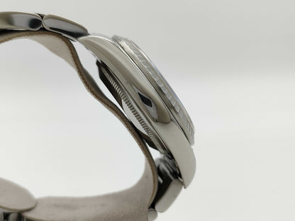 ROLEX 16220 D082540 Silver Dial Oyster Breath Men's Watch