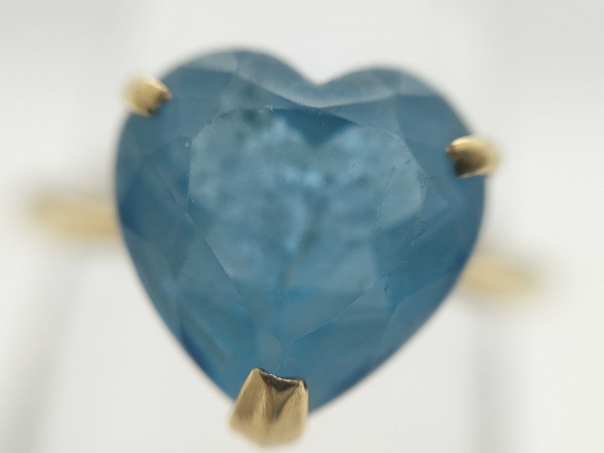 Colored Stone K18 2.7g Ring 