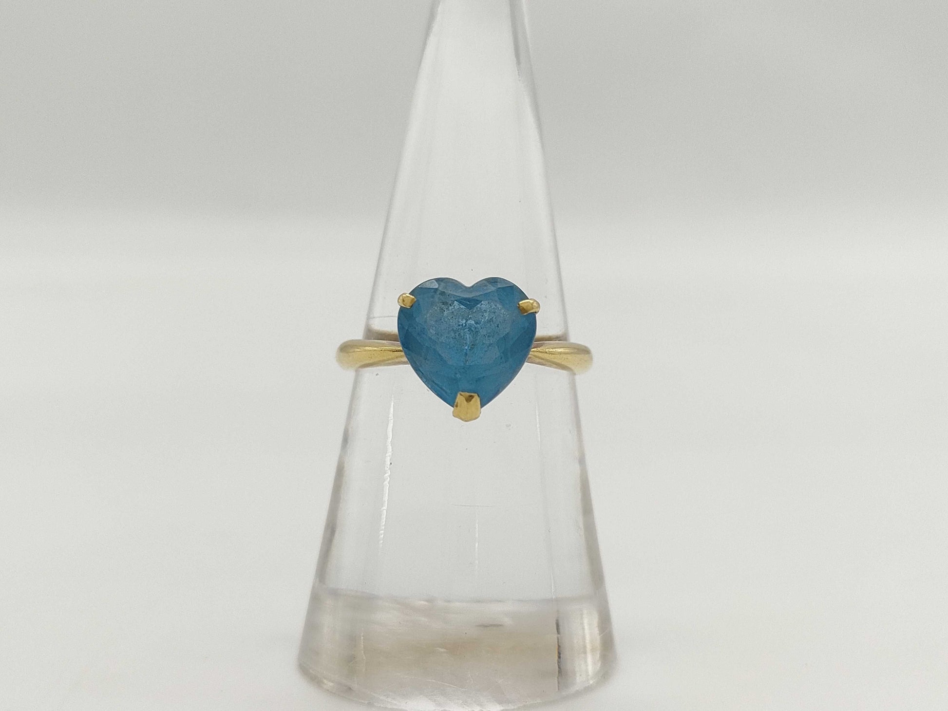 Colored Stone K18 2.7g Ring 