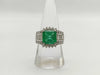 E3.52ct D1.73ct Pt900 13.4g Ring 