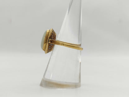 Colored Stone K18 2.6g Ring 