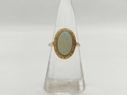 Colored Stone K18 2.6g Ring 